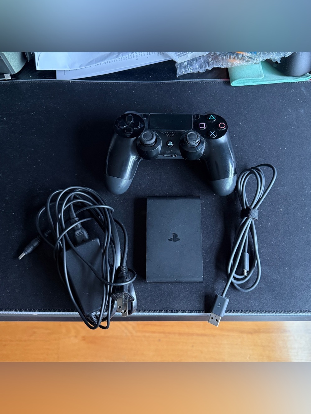 Sony PlayStation TV PS Vita TV 1GB Black Console VTE-1001 Tested Working - Nice!